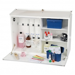 Chemical Testing Cabinet with Horizontal Door (Metal)
